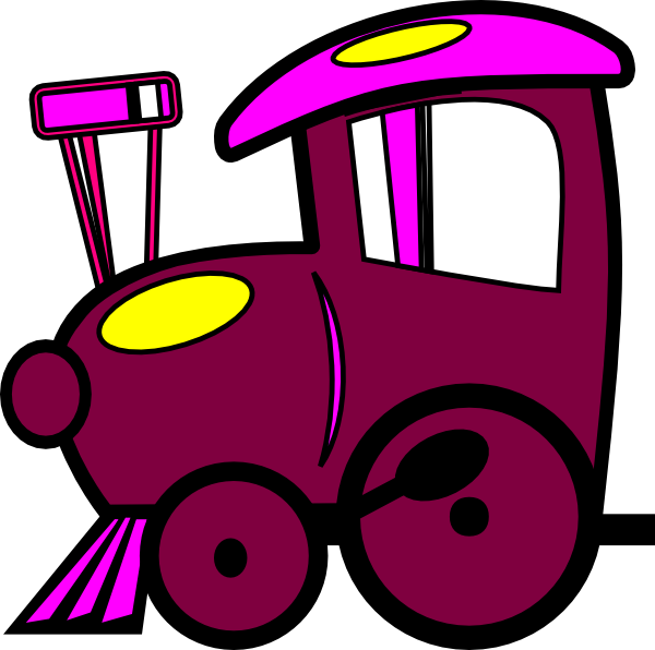 600x596 Loco Train Clip Art