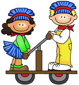 264x285 Thistle Girl Writing Clipart