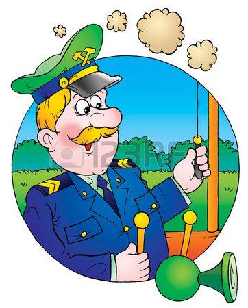 362x450 Railroad Clipart Train Driver