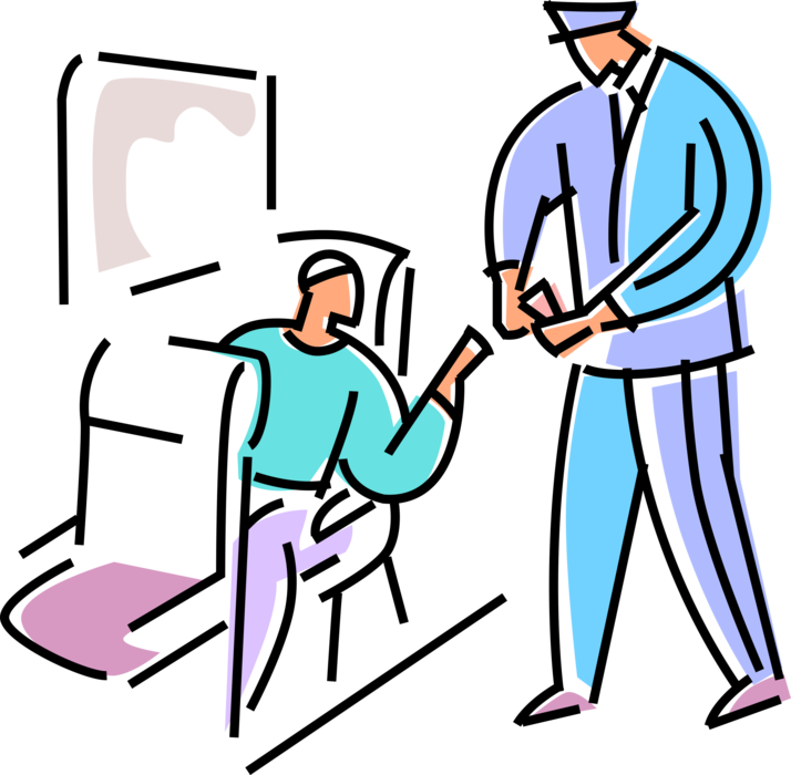 714x700 Train Conductor Checks Passenger Ticket