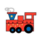 165x165 Train Crash Clipart