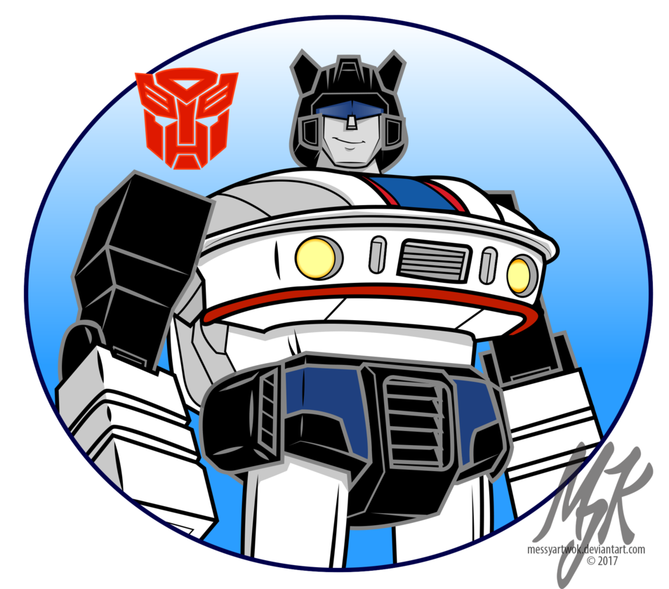 953x839 G1 Transformers Jazz By Messyartwok