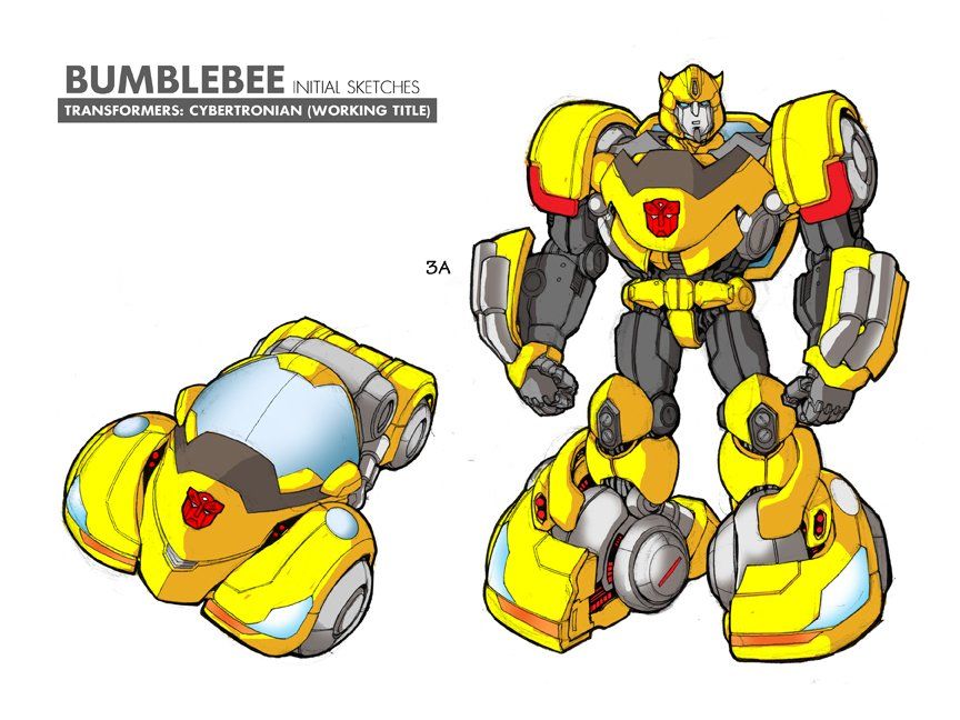 864x648 Idw Andrew Griffith Bumblebee And Starscream Concept Art
