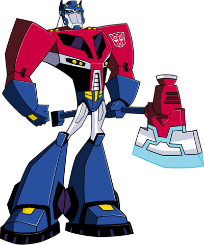 400x480 Optimus Prime (Animated) Teletraan I The Transformers Wiki