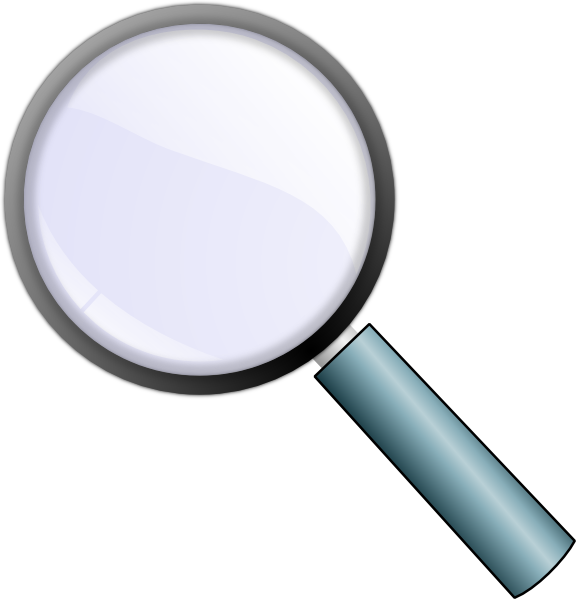 576x599 Magnifying Glass Transparent Png Clip Art