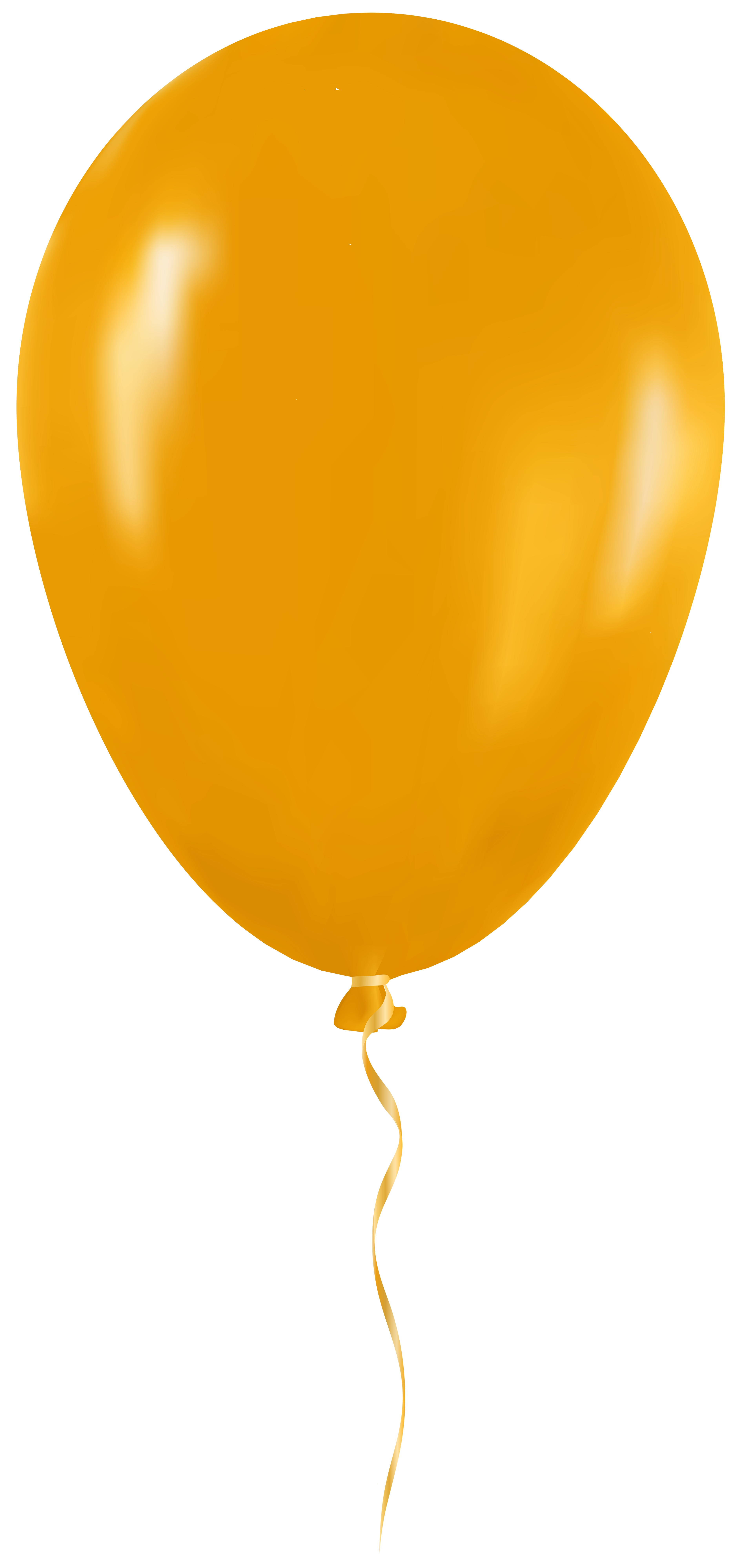 3788x8000 Yellow Balloon Png Clip Art