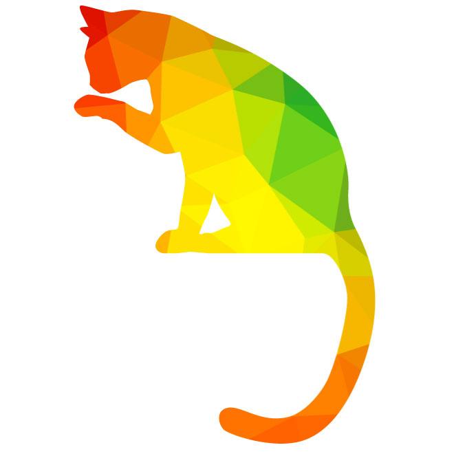 660x660 Silhouette Of A Cat Vector Clip Art