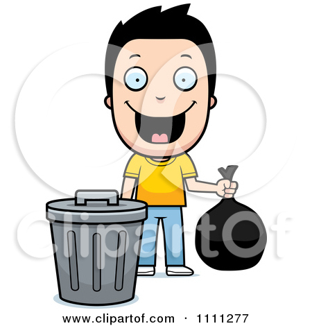 450x470 Taking The Trash Out Clipart