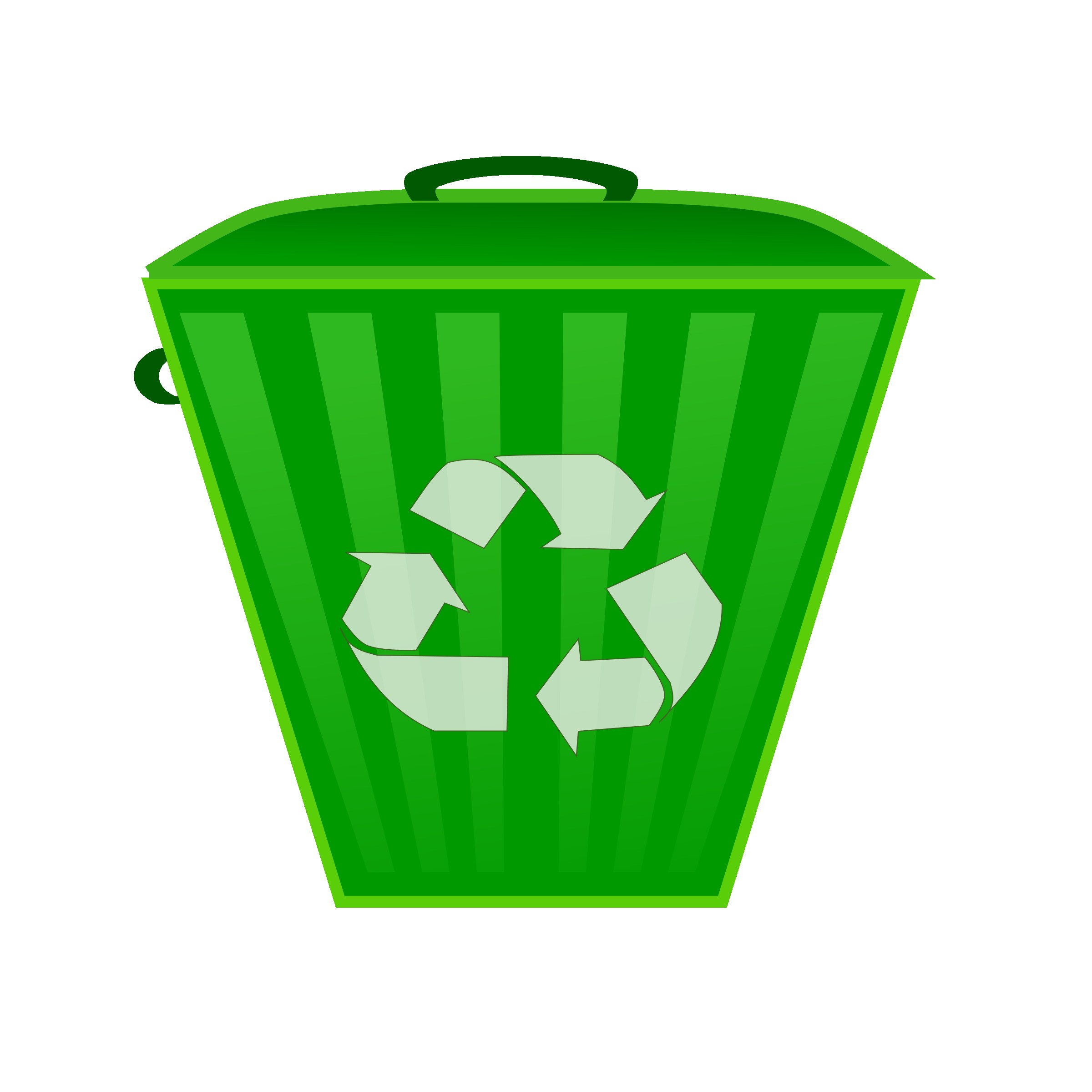 2400x2400 Trash Bin With Recycle Symbol Png Clip Art Best Web Clipart