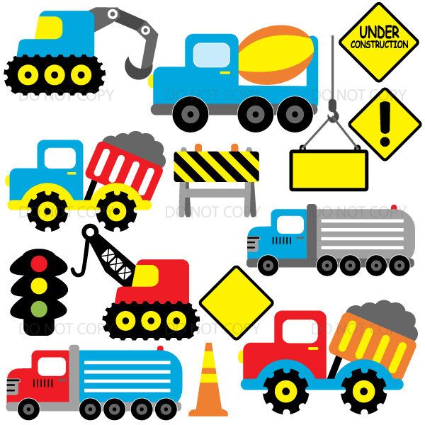 600x600 Construction Clipart, Under Construction Clip Art, Dump Truck