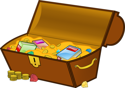 500x353 Chest Clipart Treasure Hunt