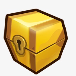 256x256 Gold Chest, Treasure, Database, Treasure Map Png Image And Clipart