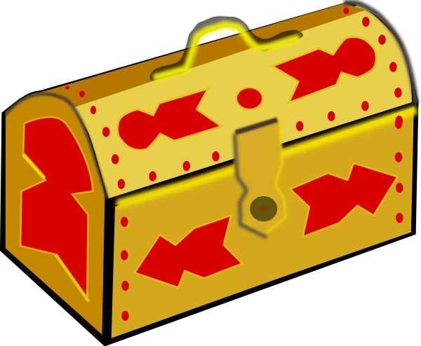 600x494 Treasure Chest Clip Art Free Vector In Open Office Drawing Svg