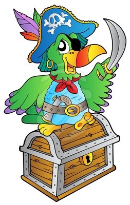 253x400 Clip Art Pirate Parrot On Clipart Panda