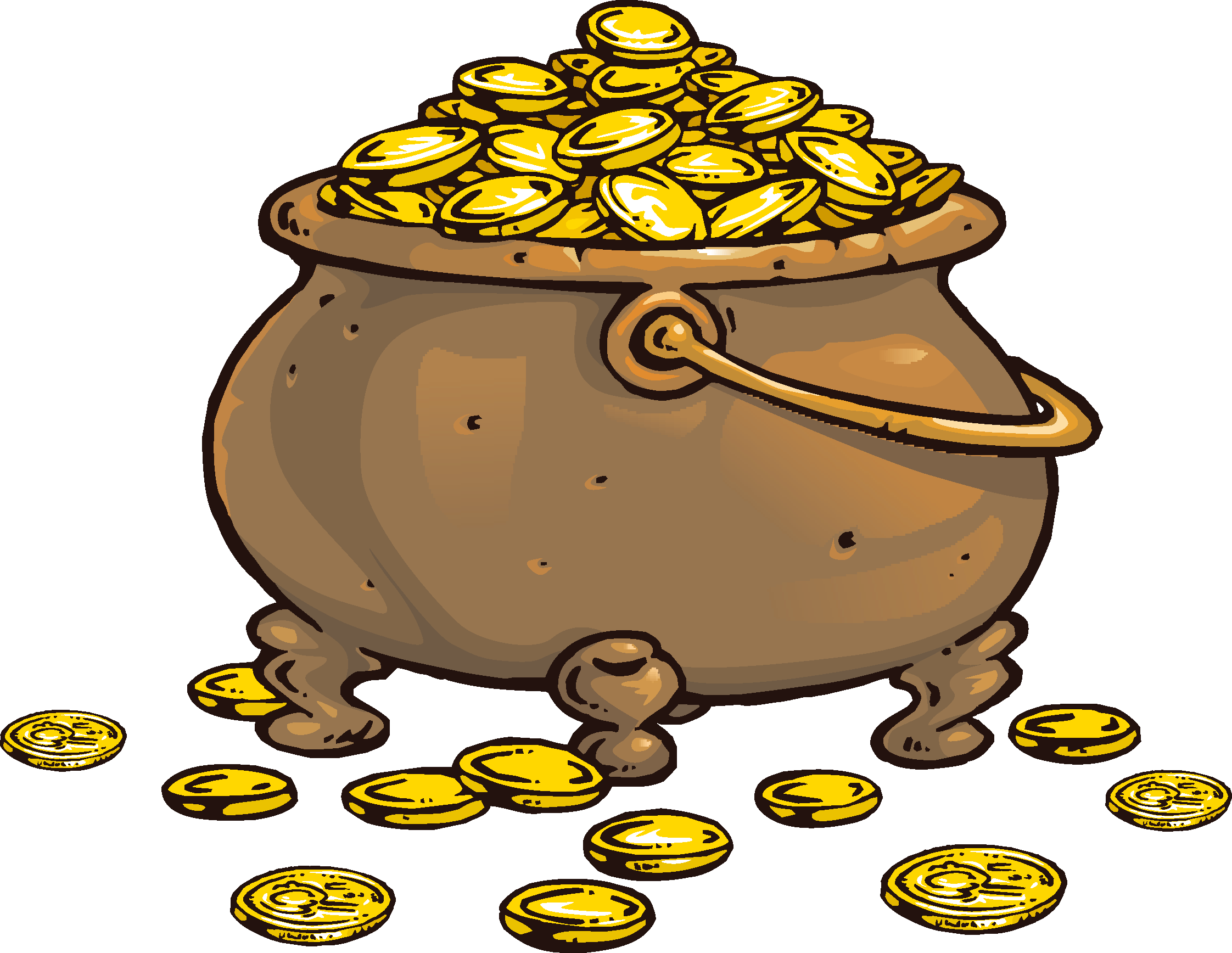 2244x1736 Piracy Coin Treasure Clip Art