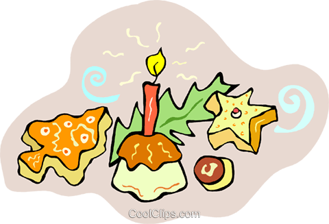 480x327 Christmas Cookies And Treats Royalty Free Vector Clip Art
