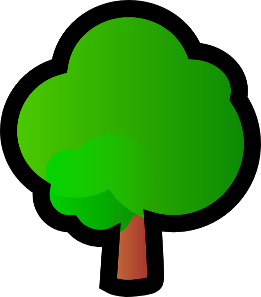 528x599 Tree Clip Art Free Vector 4vector