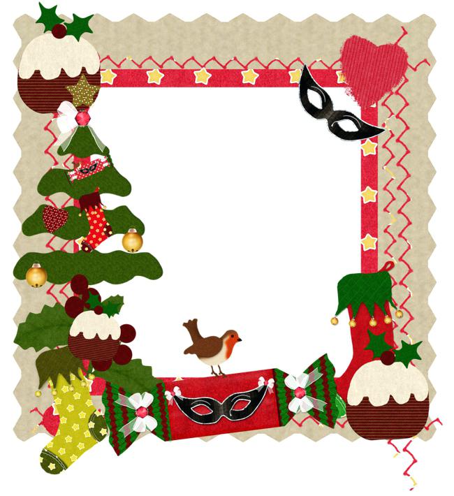 650x710 Christmas Frame Clip Art At Home Printable Photo Frames For Kids