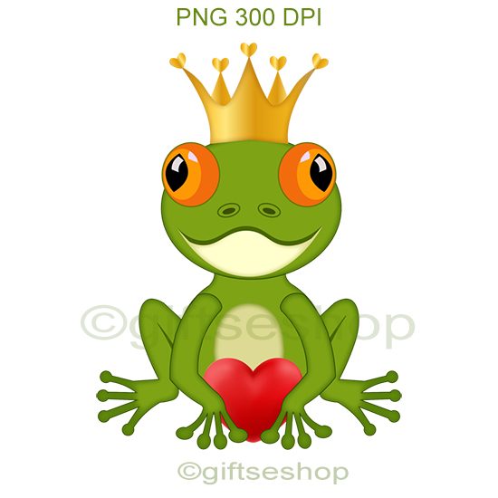 550x550 Frog With Heart Clip Art Valentines Day Clipart Gifts Shop