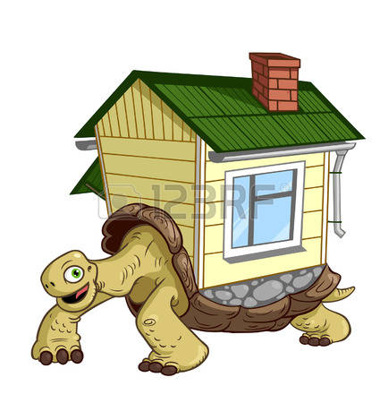 434x450 House Clipart Turtle