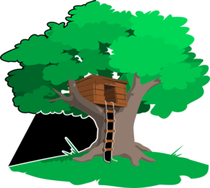 298x267 Tree House Clip Art