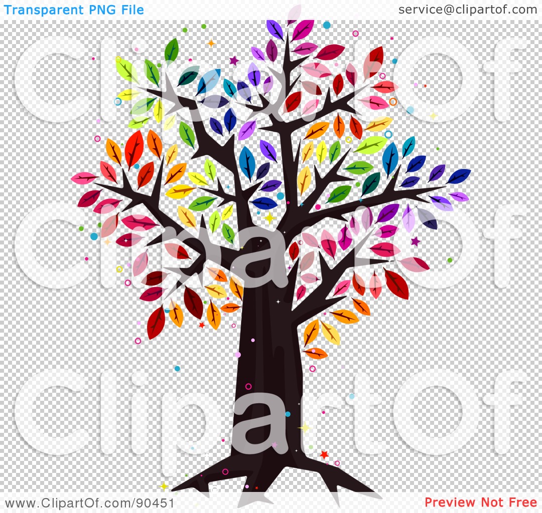 1080x1024 Royalty Free (Rf) Clipart Illustration Of A Sparkly Tree