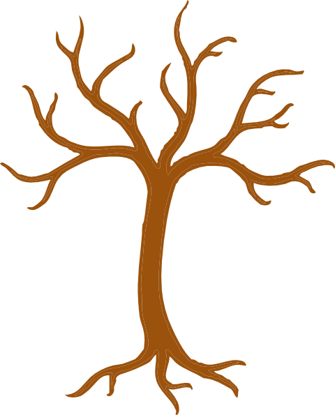 480x595 Tree With No Leaves Tree Clip Art