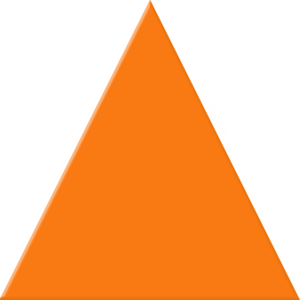 300x300 Orange Triangle Free Images