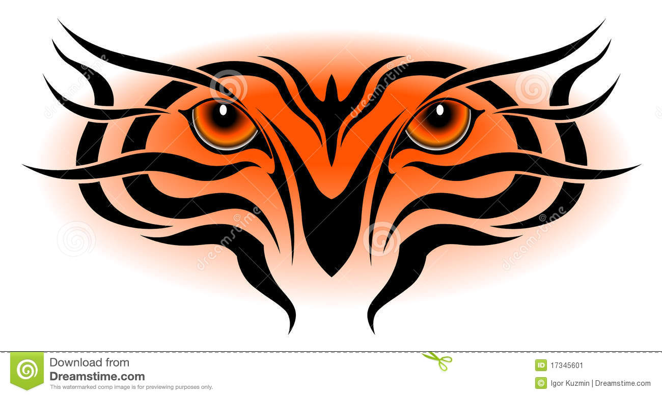 1300x781 Tiger Eyes, Tribal Tattoo Clipart Panda