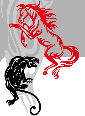 300x408 Tribal Animals 2