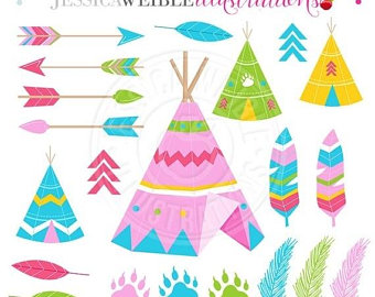 340x270 Hand Drawn Tribal Clip Art Superset Tribal Illustrations