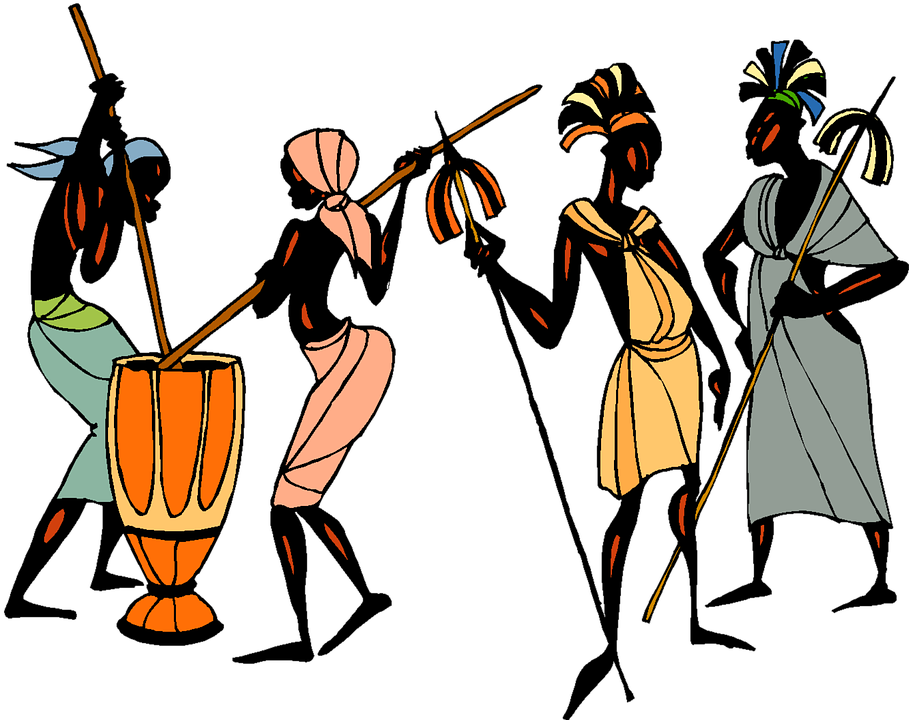 909x720 Africa Clipart African Tribe