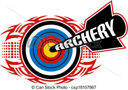 450x316 Tribal Archery Design Clip Art Vector