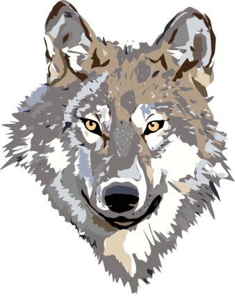 338x425 Wolves Clipart