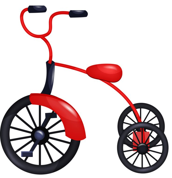 581x600 Tricycle Clipart Free Free Images
