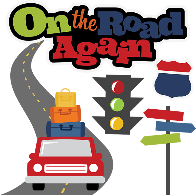 648x646 On The Road Again Svg Scrapbook File Vacation Svg Files Road Trip
