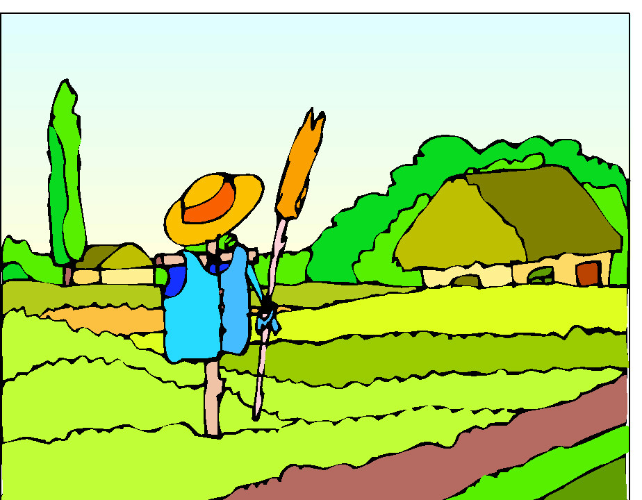 924x720 Farm Fields Clipart