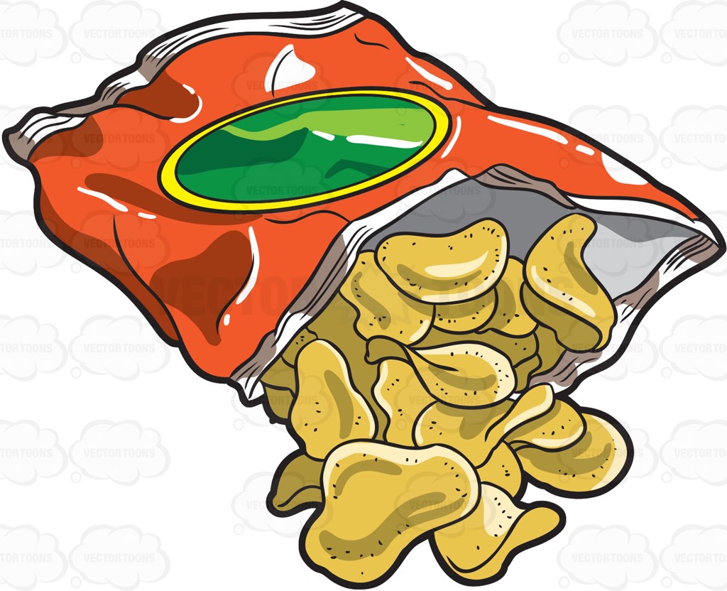1024x832 Clip Art Chip Bag Clip Art