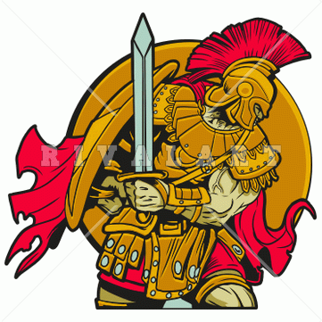361x361 Simple Warrior Clip Art Trojan