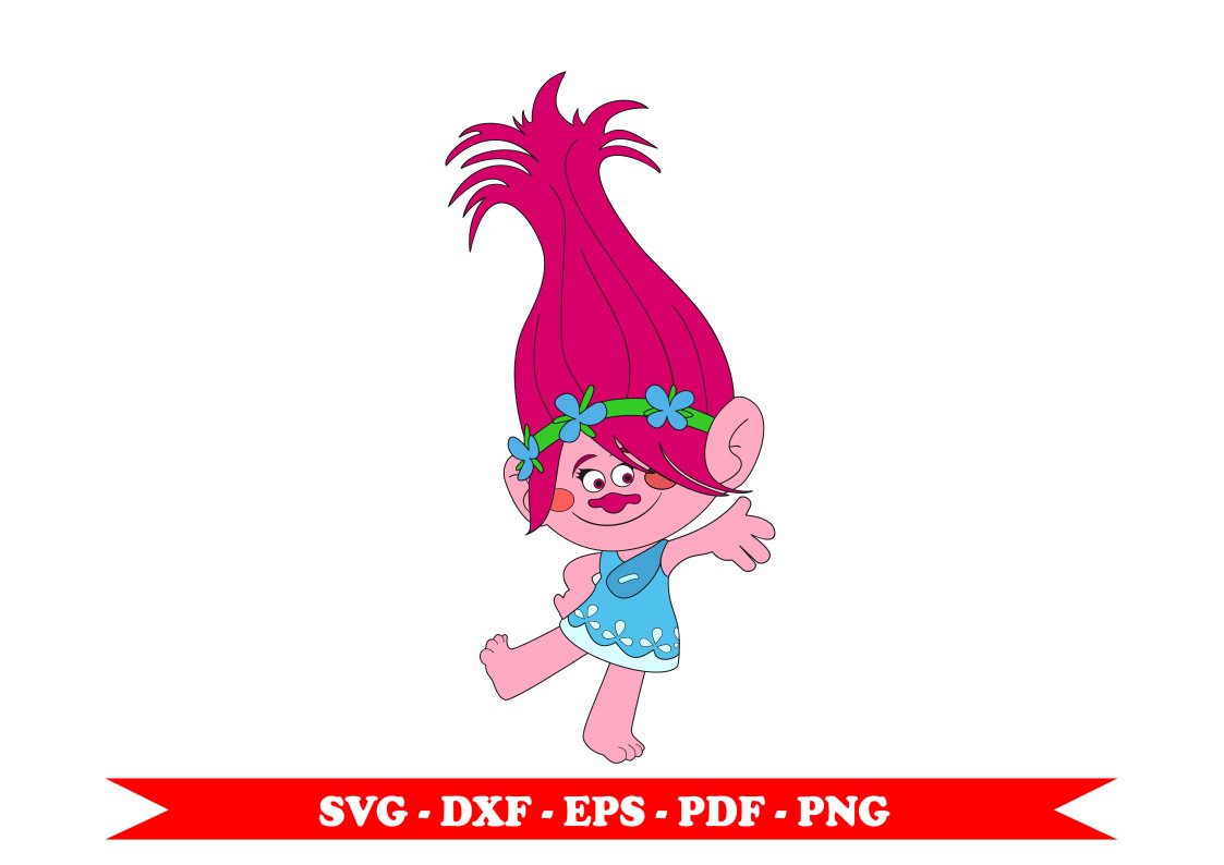 1123x794 Troll Poppy Svg, Princess Poppy Svg Trolls Svg, Clip Art In Svg