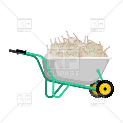 400x400 Wheelbarrow And Garlic