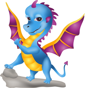340x351 Figurine Clipart Blue