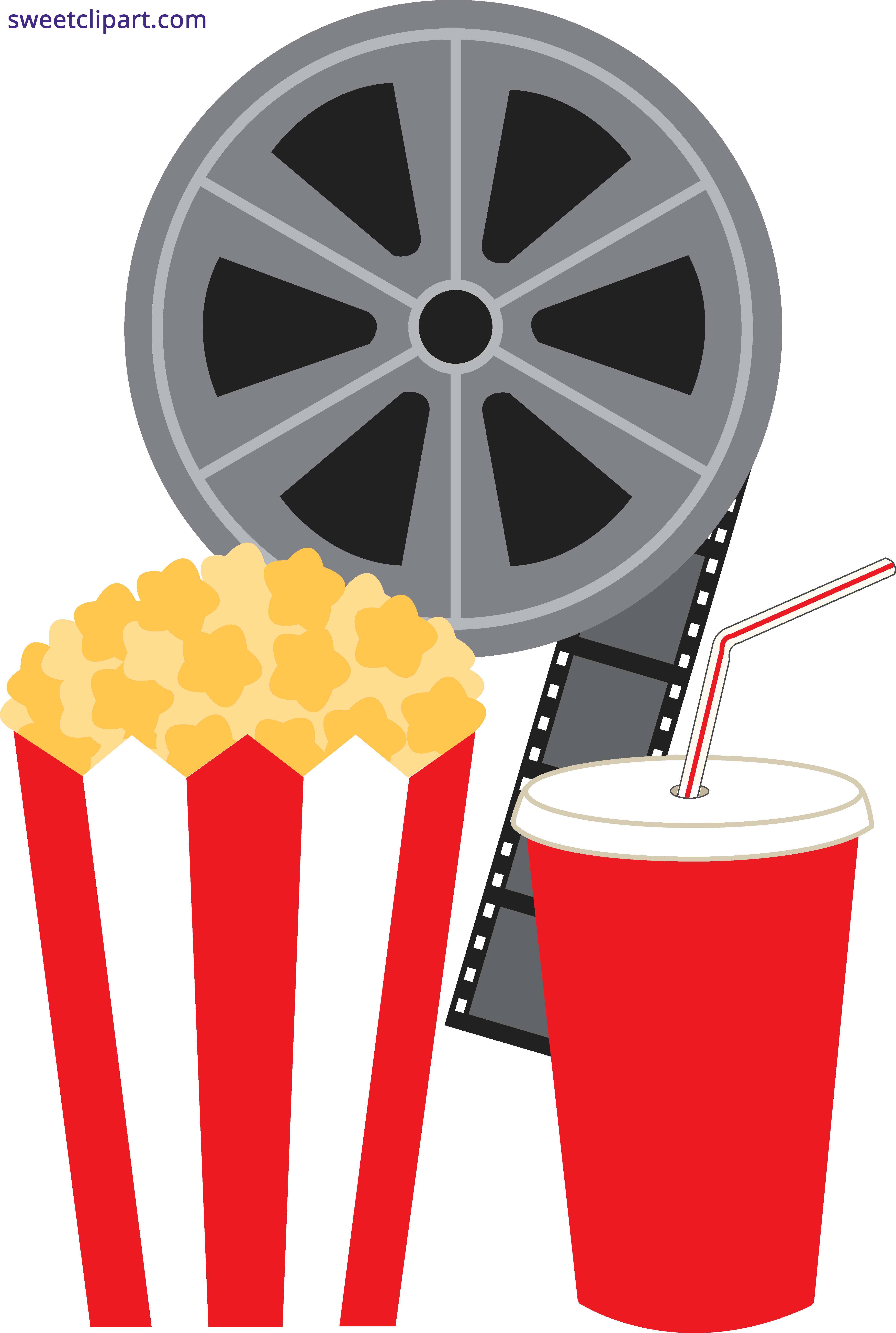 5296x7877 Movies Clipart
