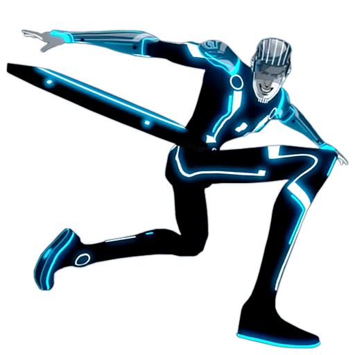 512x512 Tron Evolution Clu Youtube Clip Art