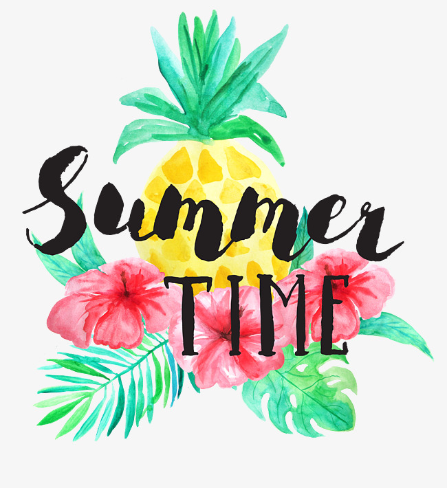650x710 Fresh Watercolor Tropical Plant Summer Time, Summer Time, Tropical