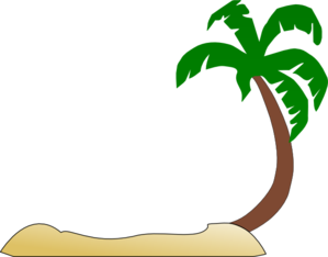 299x234 Tropical Beach Palm Tree Clip Art Clip Art