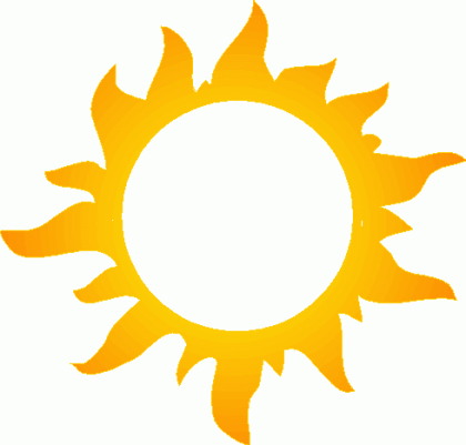 420x401 Sun Clipart Tropical Sun Clip Art