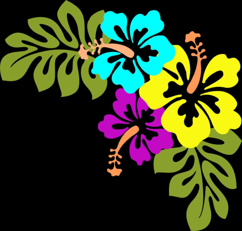 820x783 Tropical Flower Clipart Best Png Photo Images Free Clipart Download