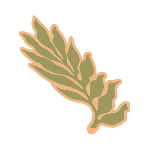 500x500 Elegant Tropical Leaves Clipart Od Aloha Leaf2 Clip Art Get