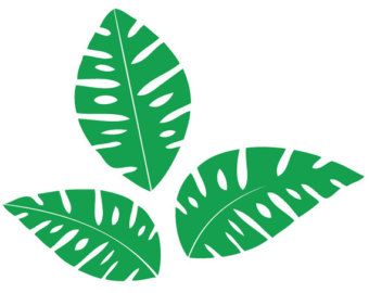 340x270 Fresh Tropical Leaf Clipart